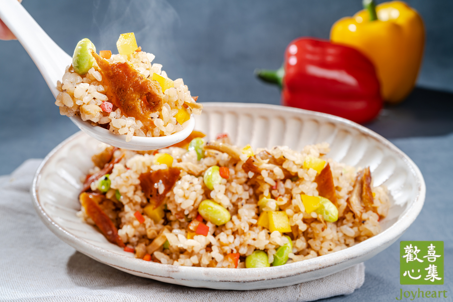 拌炒脆皮燻鴨炒飯