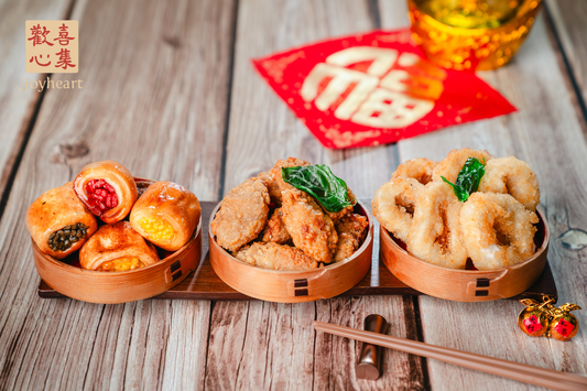 黃金酥炸拼盤(內附胡椒鹽粉)