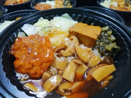 經典日式燜菇醬飯